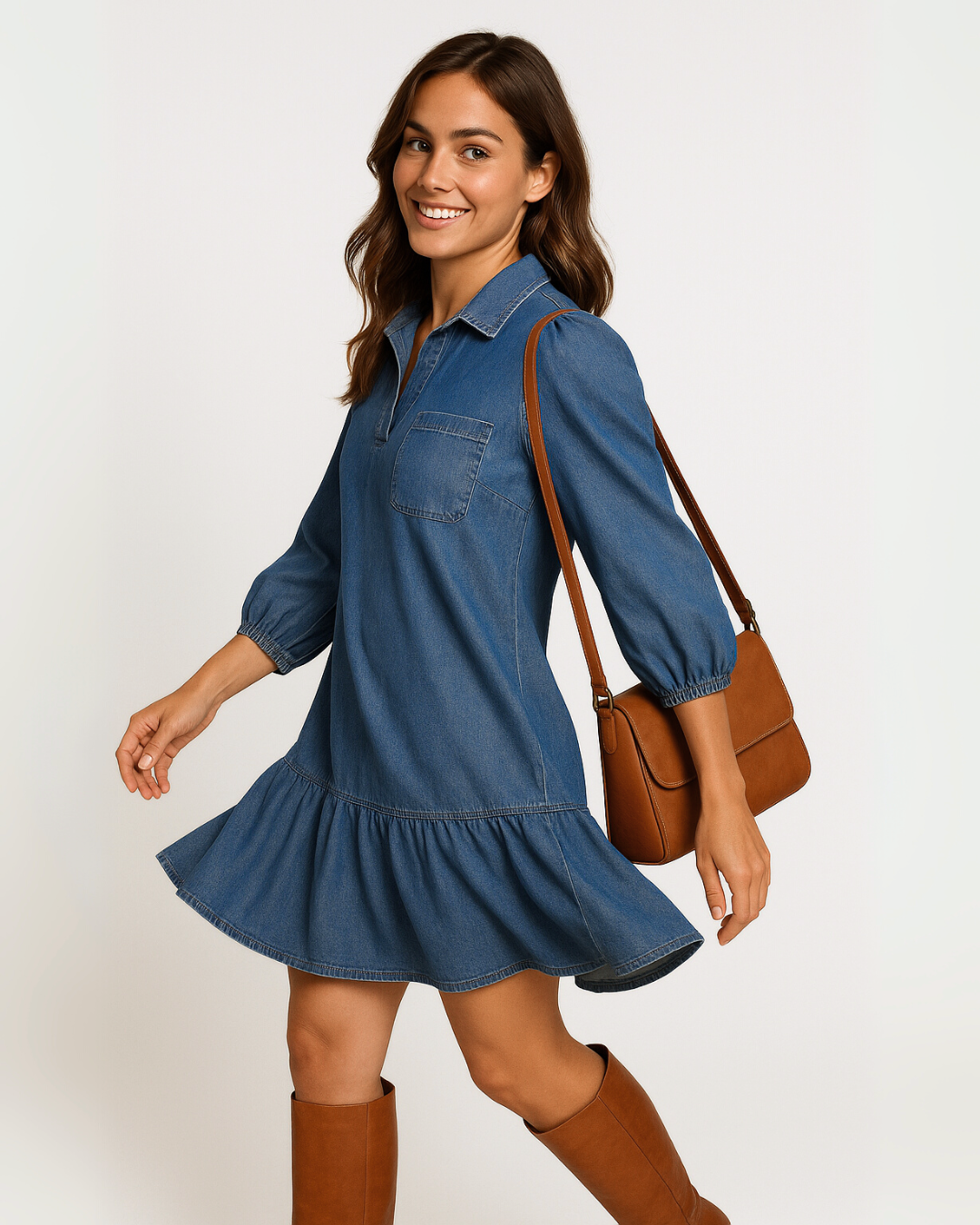 Daisy Denim Dress