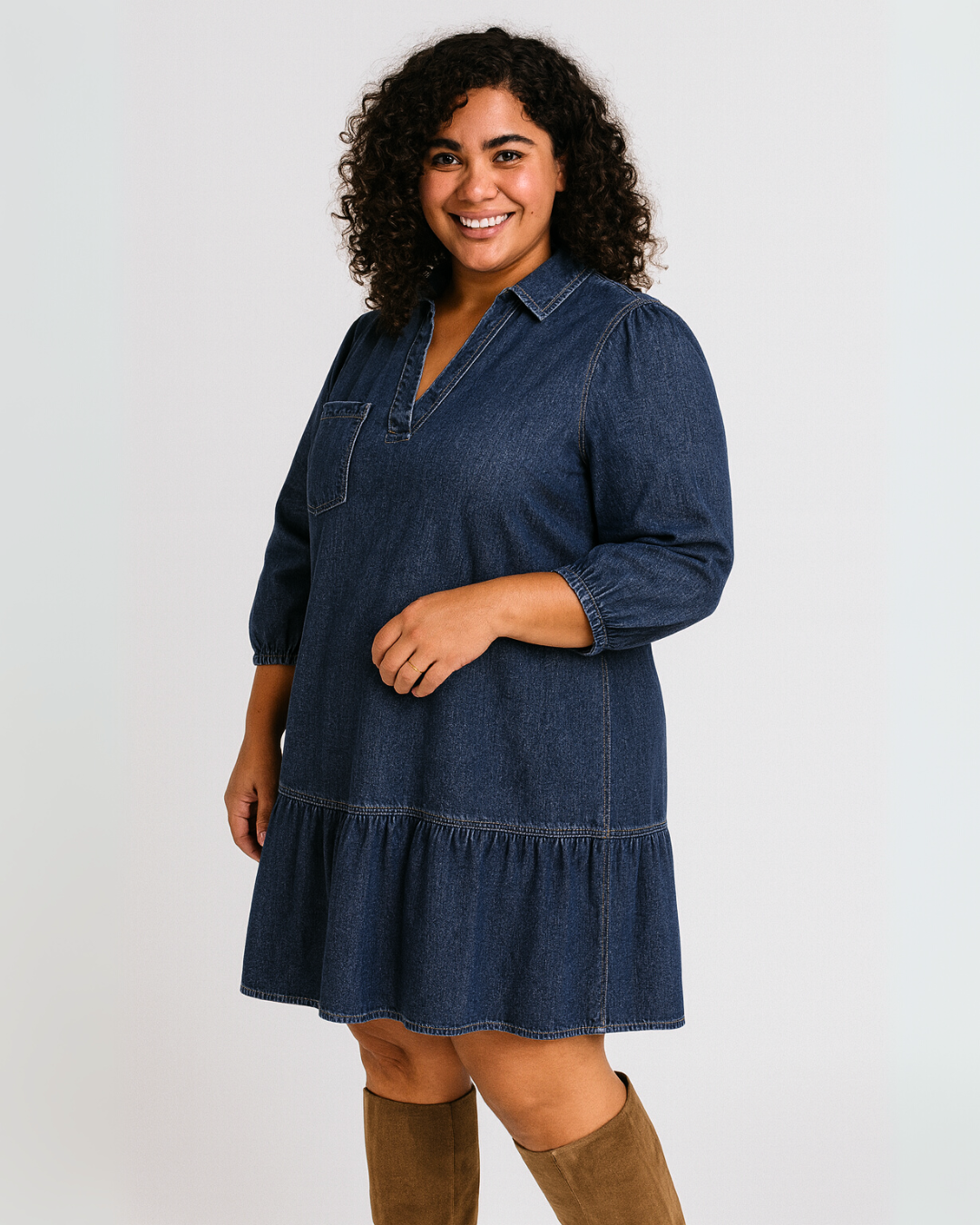Daisy Denim Dress