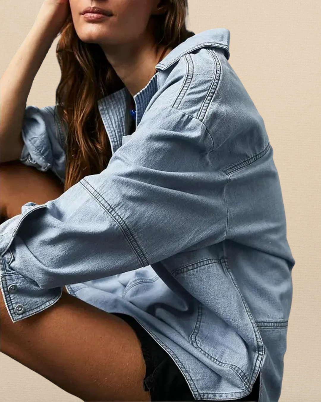 Nova Denim Pullover