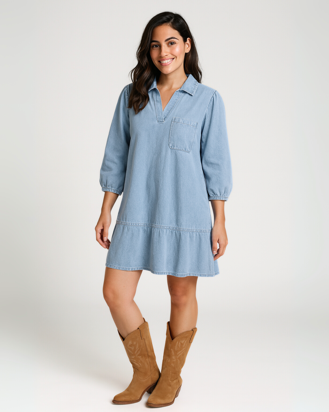 Daisy Denim Dress