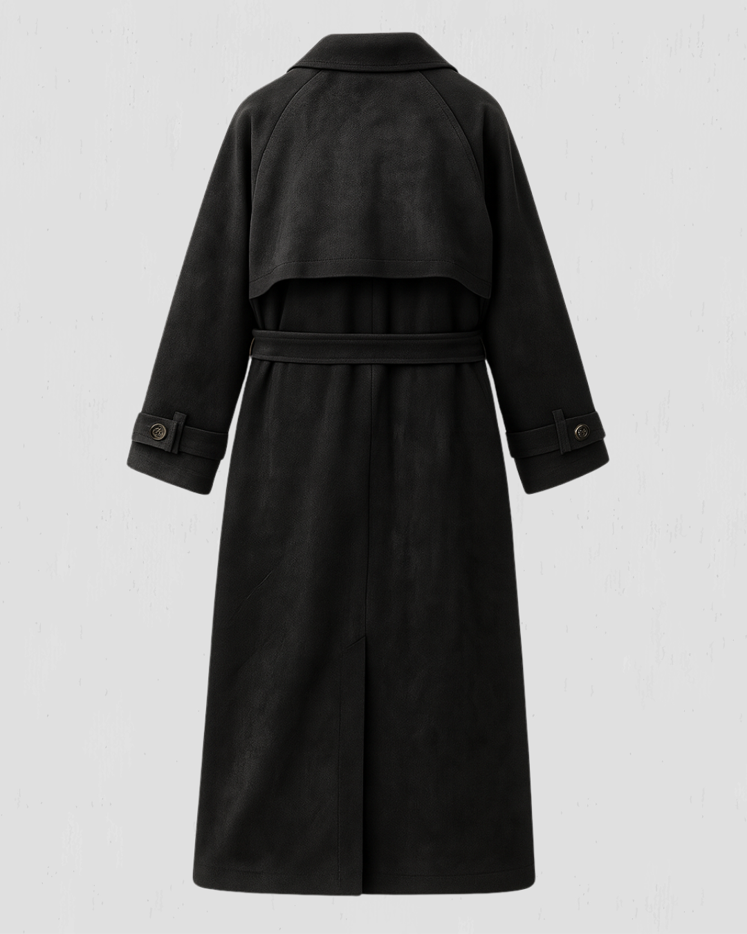 Celia Vegan Suede Overcoat