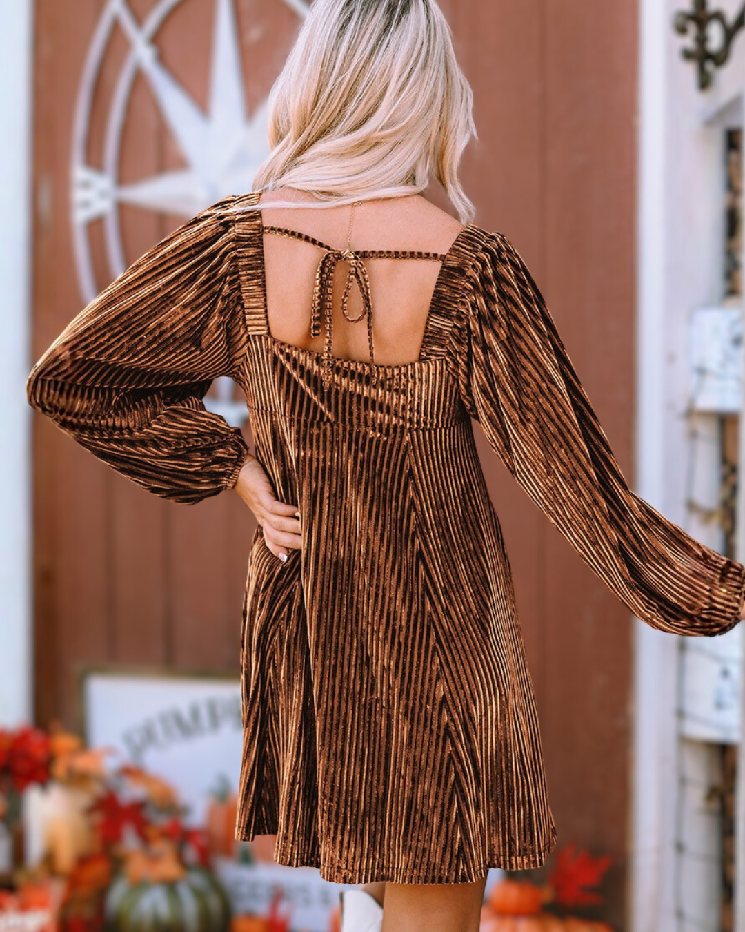 Comfi Velvet Holiday Dress