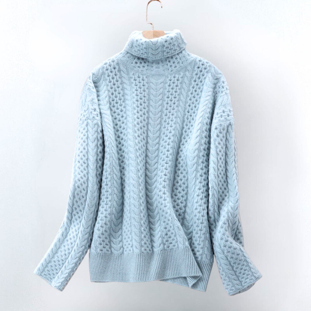 Talia Cashmere Turtleneck