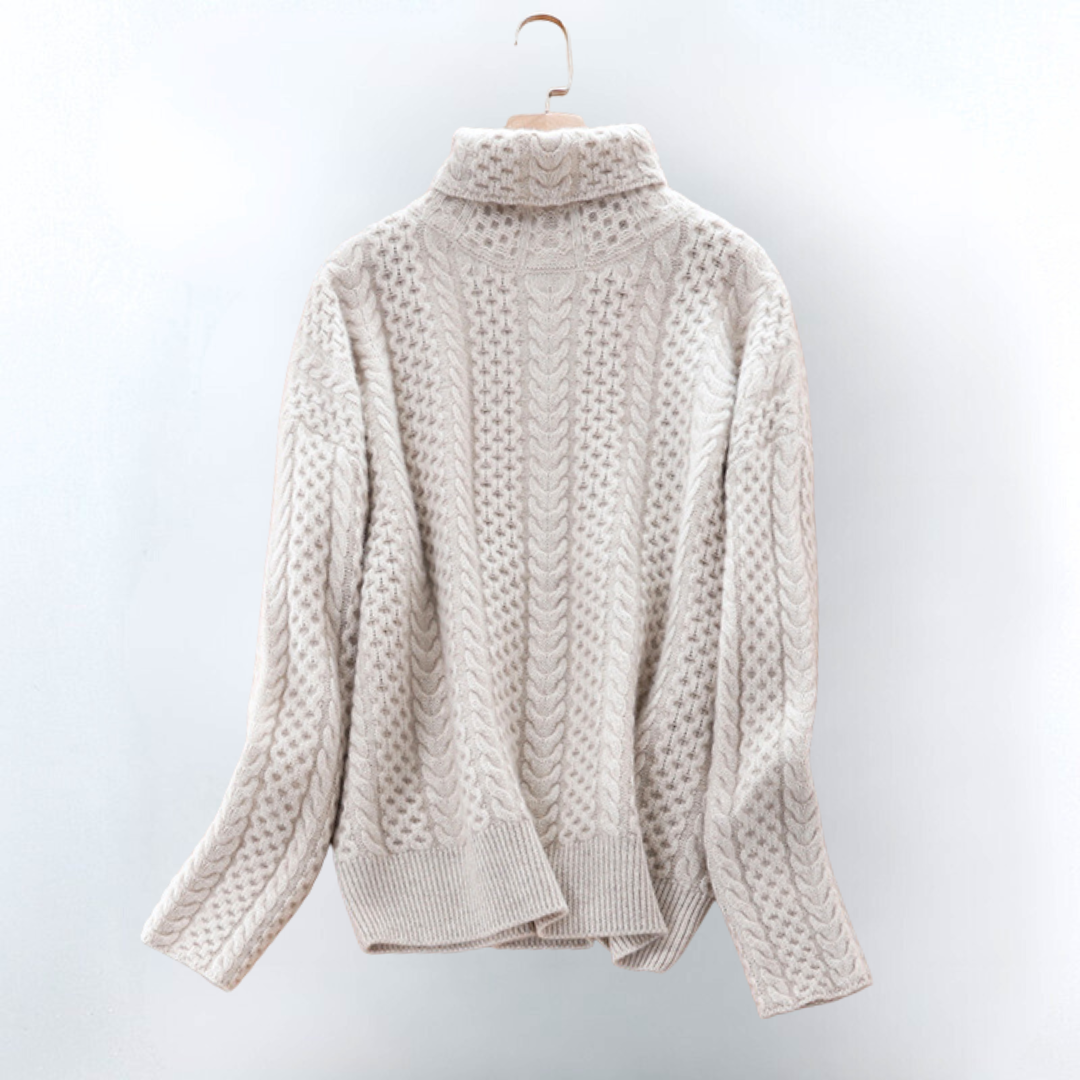 Talia Cashmere Turtleneck