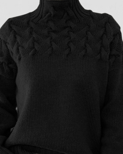 Arden Braided Knit Sweater