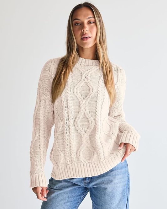 Comfi Cable-Knit Sweater