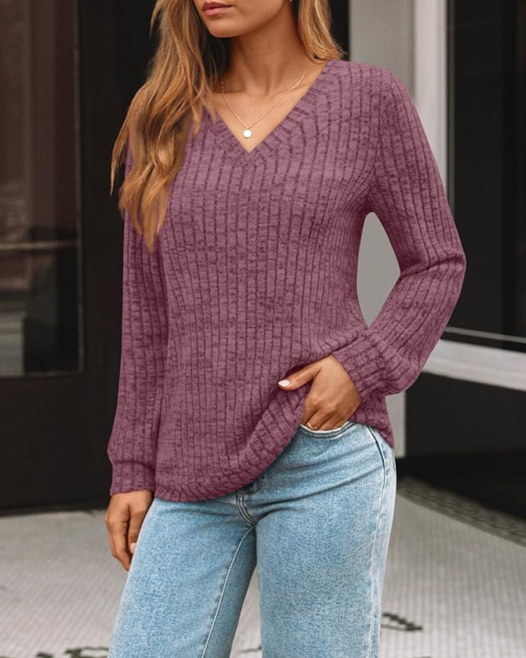 Claira Ribbed Sweater