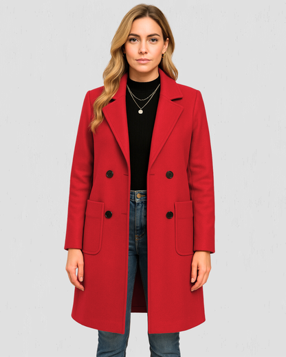 Italian Wool Tailored Coat