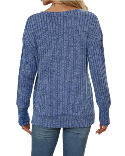 Claira Ribbed Sweater