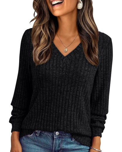 Claira Ribbed Sweater