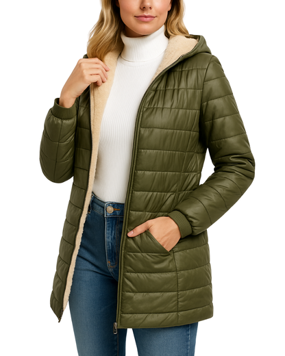Comfi Sherpa Puffer Jacket