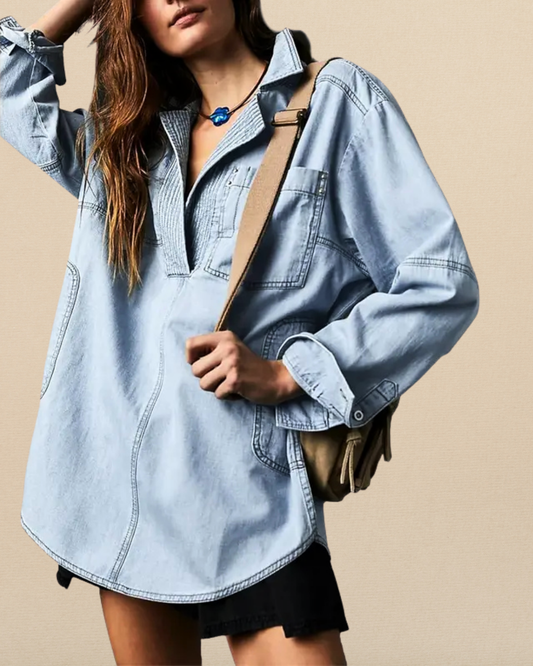 Nova Denim Pullover