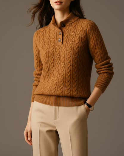 Everly Cable-Knit Sweater