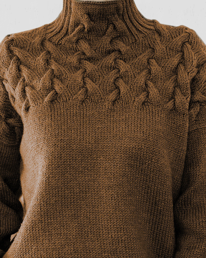 Arden Braided Knit Sweater