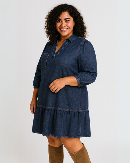 Daisy Denim Dress