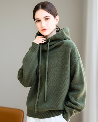 Elara Hooded Pullover