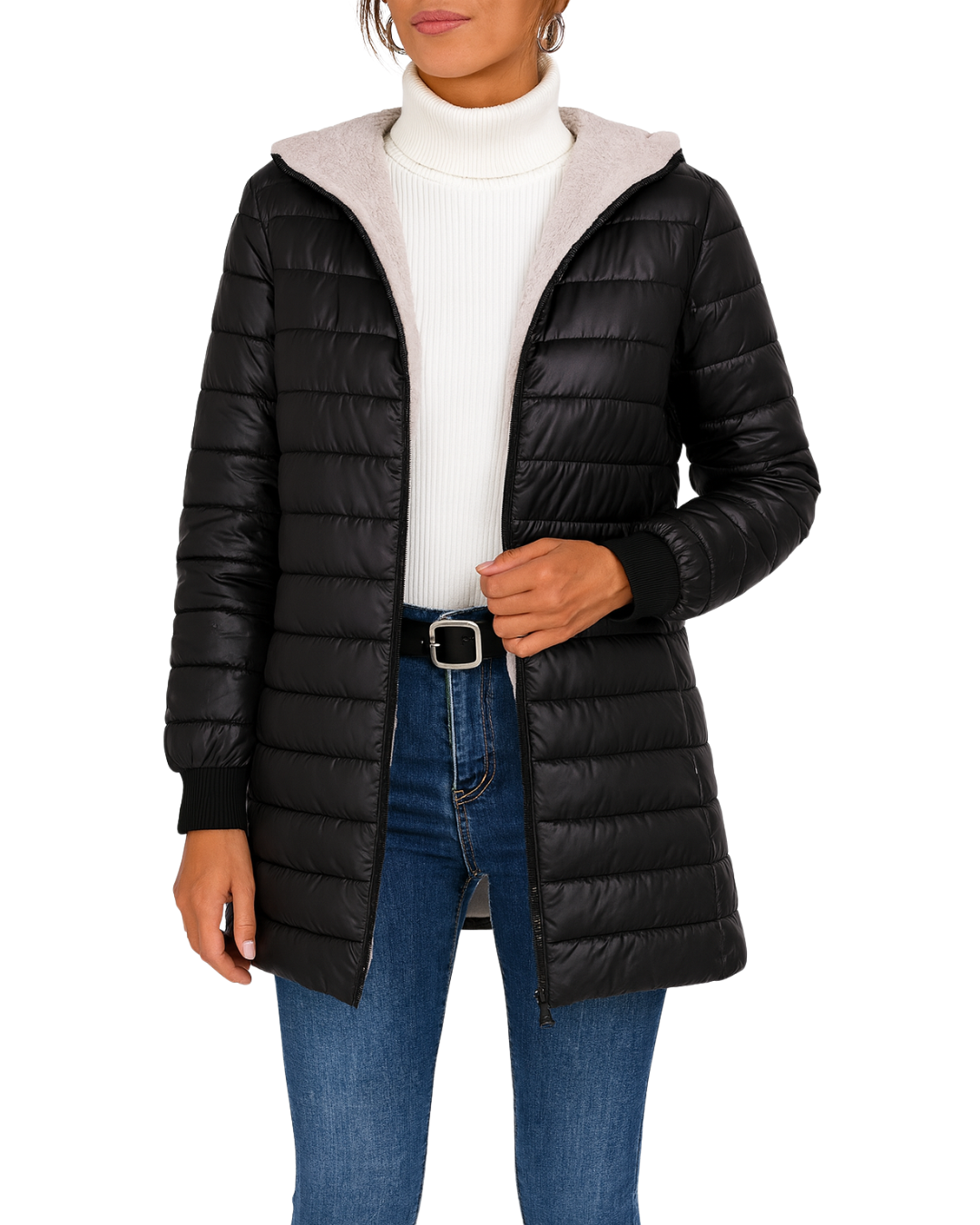 Comfi Sherpa Puffer Jacket
