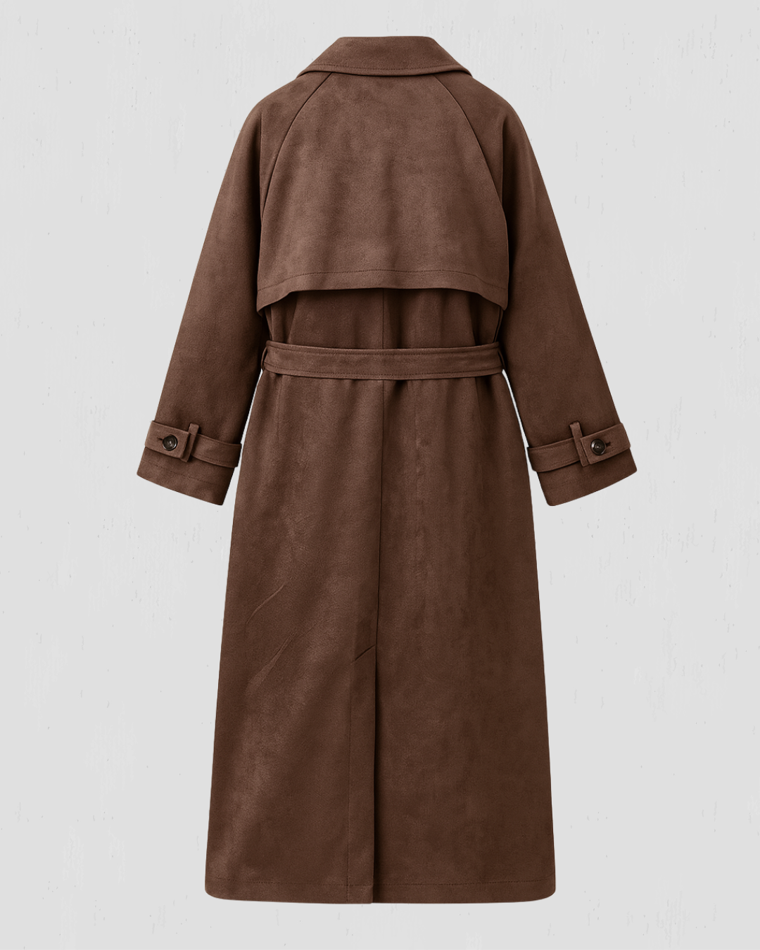 Celia Vegan Suede Overcoat