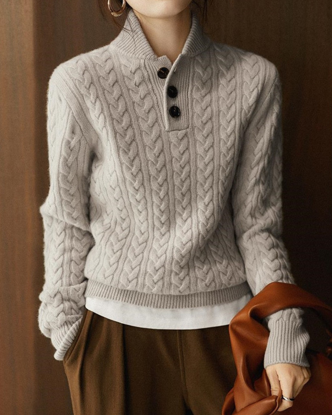 Everly Cable-Knit Sweater