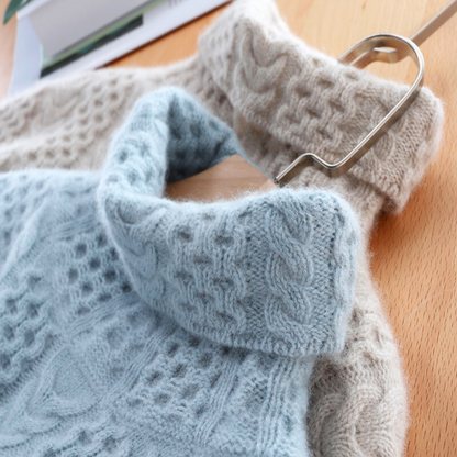 Talia Cashmere Turtleneck