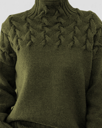Arden Braided Knit Sweater