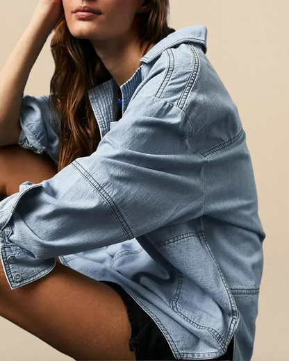 Nova Denim Pullover