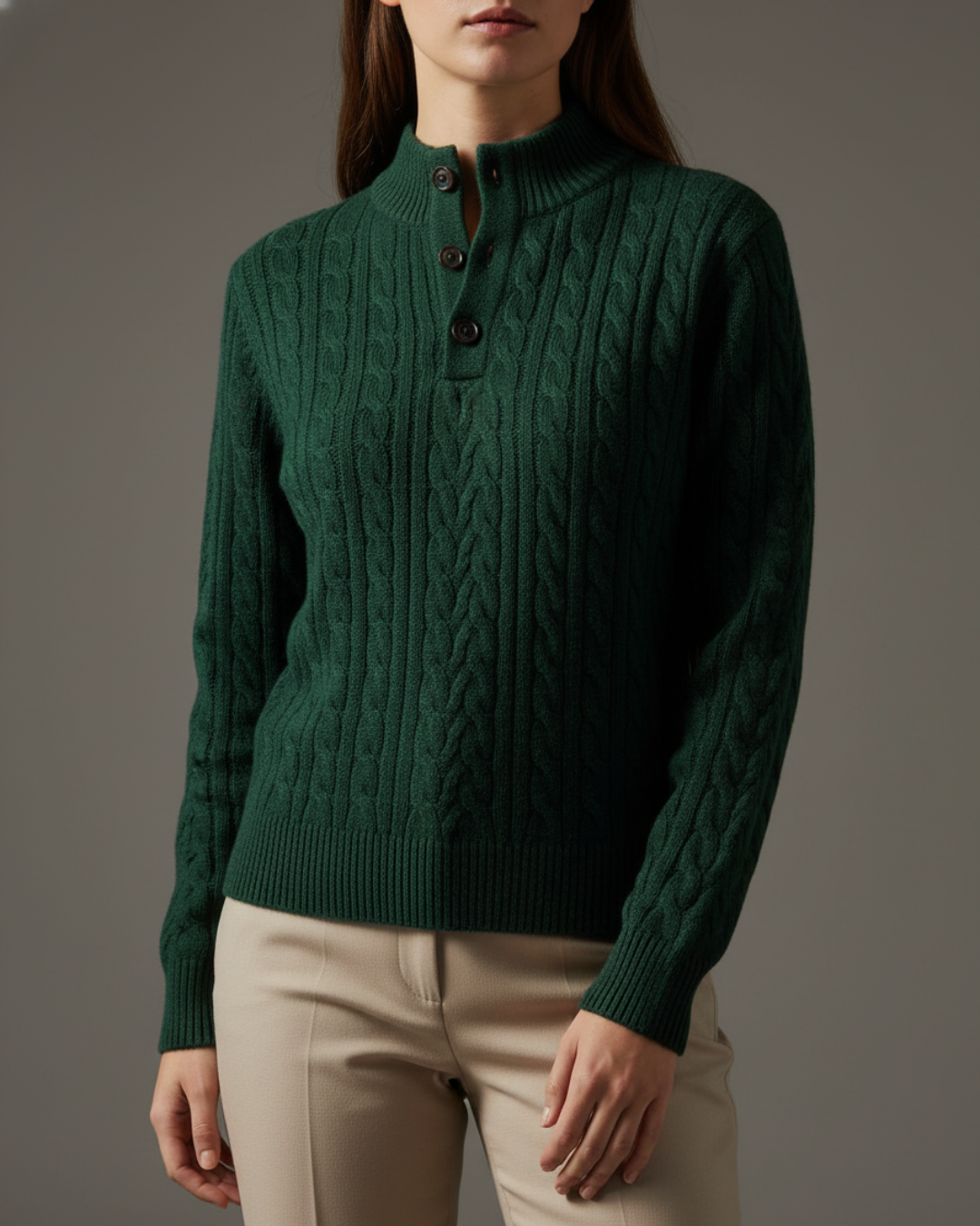 Everly Cable-Knit Sweater