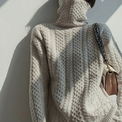 Talia Cashmere Turtleneck