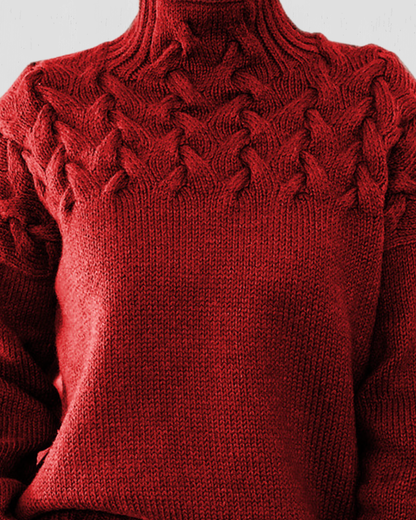 Arden Braided Knit Sweater