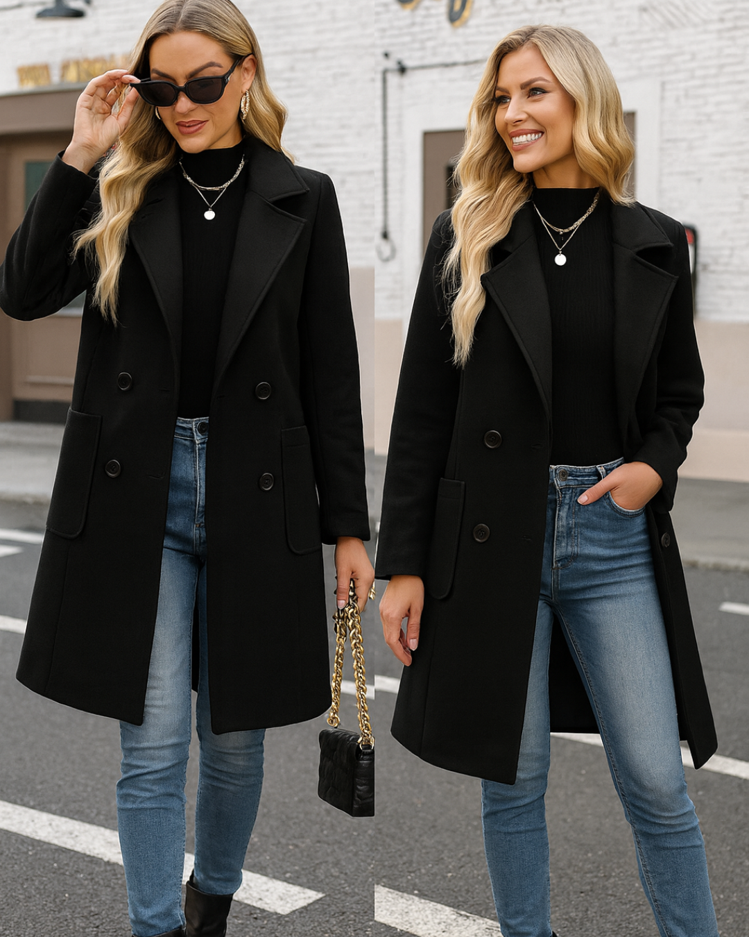 Italian Wool Tailored Coat
