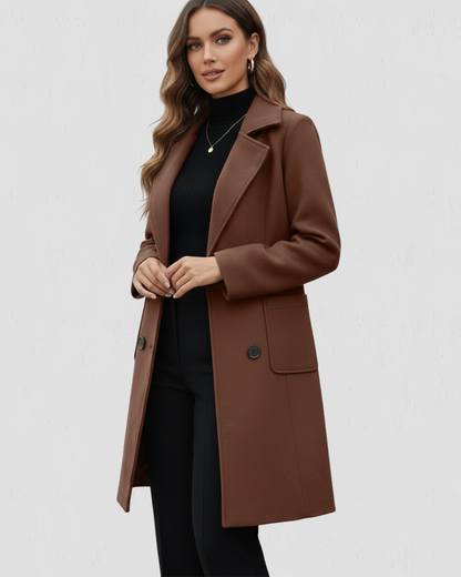 Italian Wool Tailored Coat