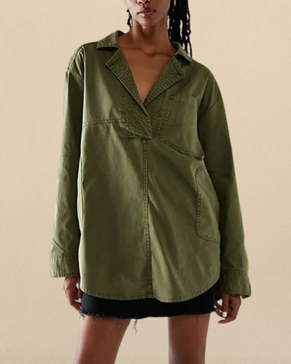 Nova Denim Pullover